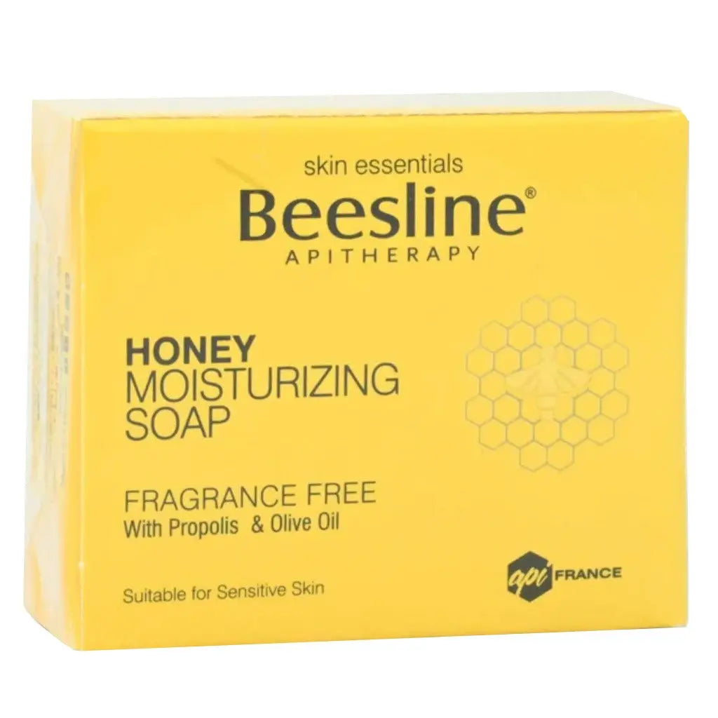 Beesline® Apitherapy Honey Moisturizing Soap Fragrance Free 60 g Beesline