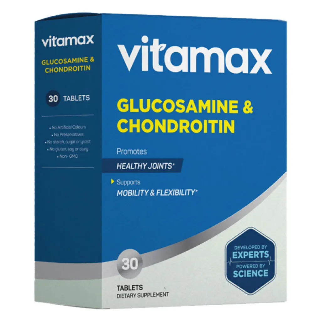 Vitamax Glucosamine + Chondroitin Tablets For Joint Health, Pack of 30's Vitamax