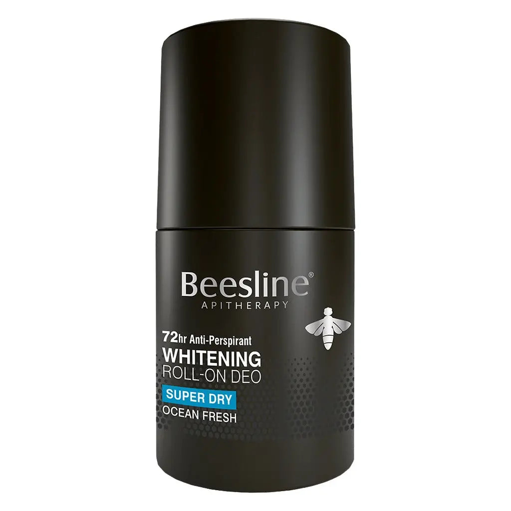 Beesline® Apitherapy Men Whitening Roll-On Deo Super Dry Ocean Fresh 50 mL Beesline