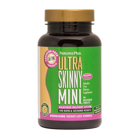 Natures Plus Ultra Skinny Mini Caffeine Free Bilayered - 90 Tablets