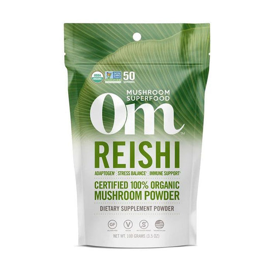 Om Reishi Organic Mushroom Powder 100g