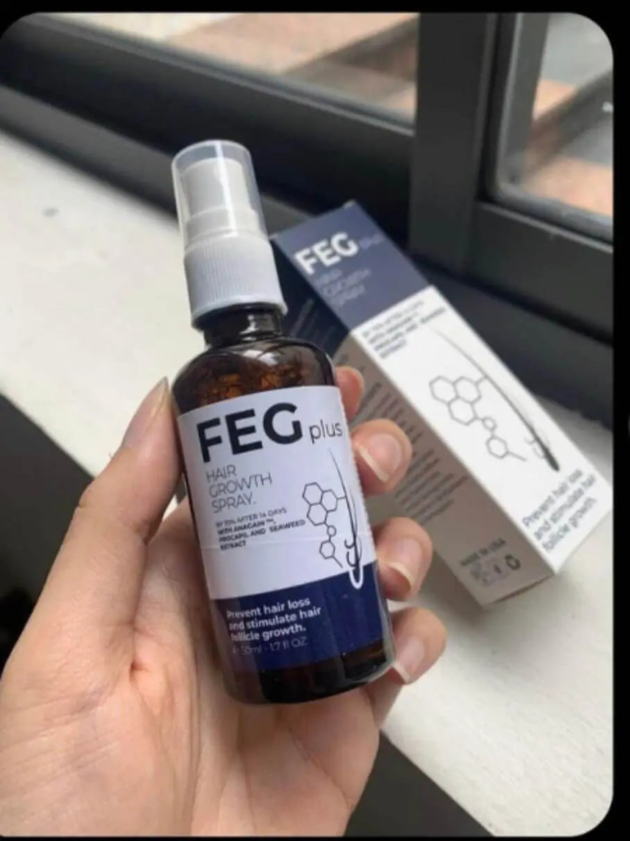 FEG Plus Hair Growth Serum with Hair Roller ( Original) FEGPLUS