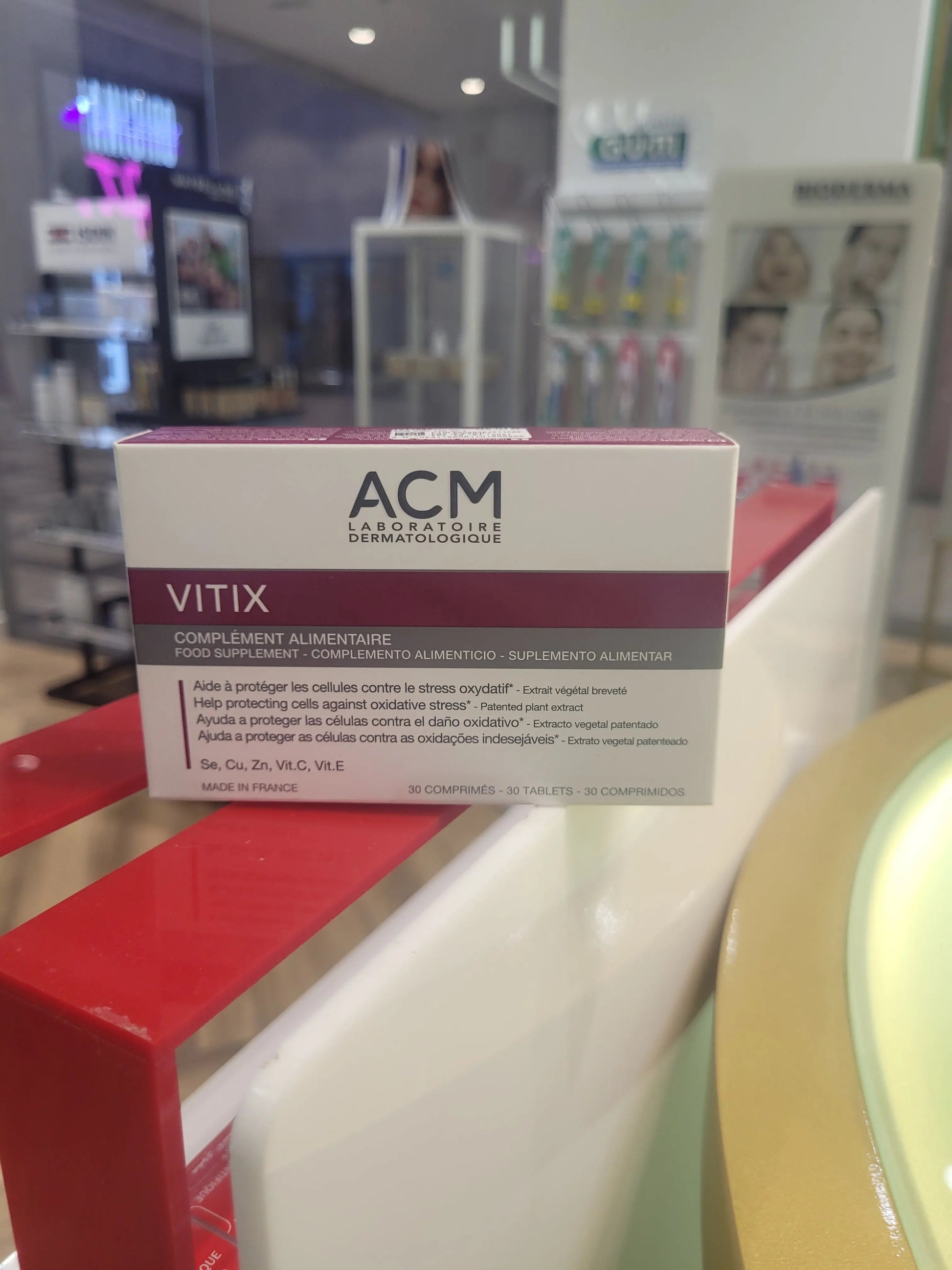 ACM Vitix Tablets, Antioxidant Dietary Supplement For Vitiligo, Pack of 30's ACM