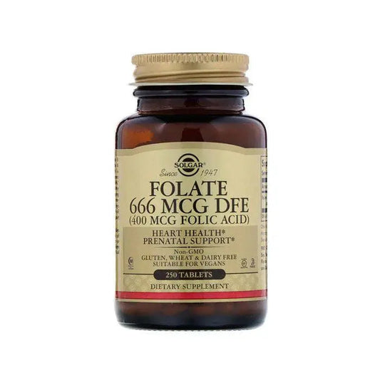 Solgar Folic Acid 400 mcg Tablets 250's Solgar