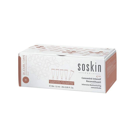Soskin R+ Intensive Restructuring Concentrate Collagen+ Hyaluronic acid - 20 X 1.5 ml