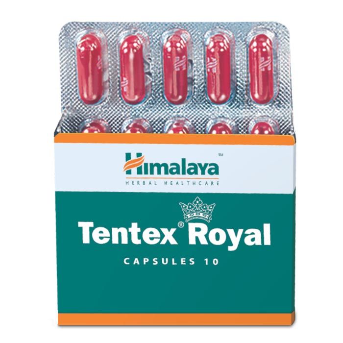 Himalaya Tentex Royal Cap (Hard Gelatin) 10's Blister